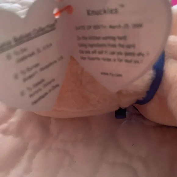 RARE TAG⭐️ty knucles⭐️$3,000⭐️ - Picture 4 of 11